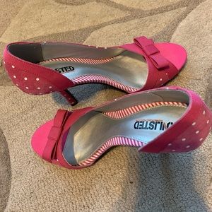 Unlisted polka dots heels